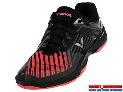New Victor A950ace Badminton Squash Volleyball Indoor Shoe Black/red • $122.21