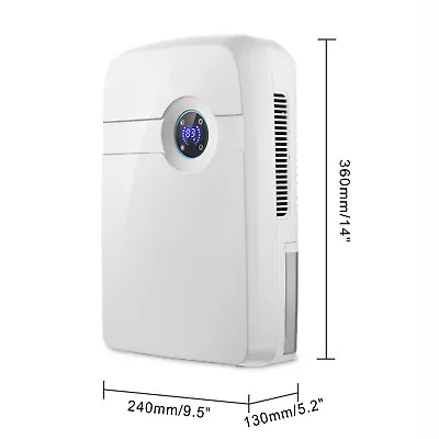 Dehumidifier Home Air Dryer Humidity Bedroom Remote Control 2.5L LCD Displays • $53.20