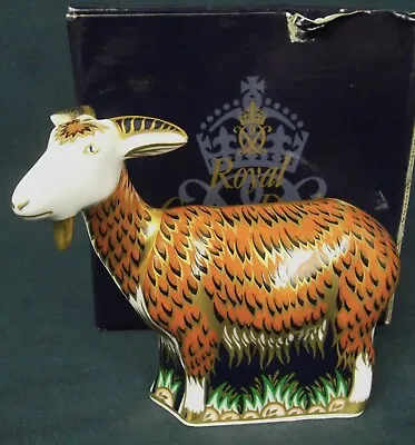 £85 • Buy Royal Crown Derby NANNY GOAT Visitors Centre Exclusive Only