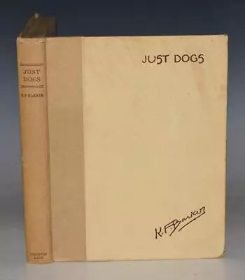 KF Barker Just Dogs Sketches In Pen & Pencil Stories Illustrated Tales 1933 1st • £28