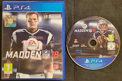 Madden NFL 18 - PS4 - Same Day Dispatch !! • £3.79