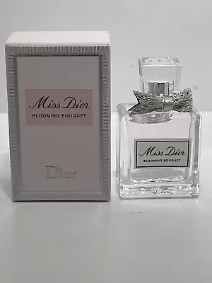 MISS DIOR BLOOMING BOUQUET Eau De Toilette .05 Fl. Oz. 7.5 Ml. TRAVEL MINI • $20