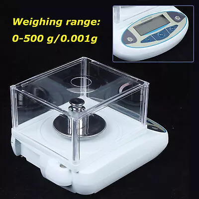 New Analytical Balance Lab Digital Electronic Precision Scale 1mg 500g X 0.001g • $67.69