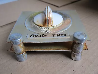 Vintage Aluminum Presto Timer National Presto Industries Inc. USA HTF Color • $12