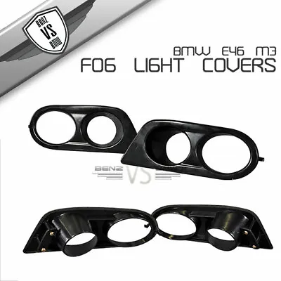 $19.99 • Buy Fits BMW E46 M3 Air Duct Lower Bumper H Style Replacement Fog Light Lamp Cover