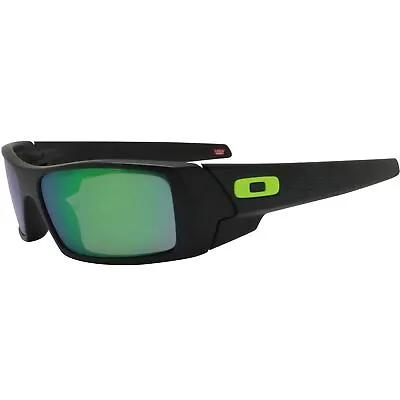 Ex Display Oakley OO 9014-B660 Polarized Gascan Black Prizm Jade Mens Sunglasses • $149.95