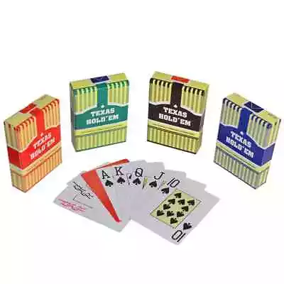 £7.99 • Buy Playing Cards Plastic Cards Jumbo Index Poker Cards