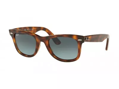 Sunglasses Ray Ban RB4340 Havana Blue Gradient Wayfarer 209885 2/12ft • $134.80