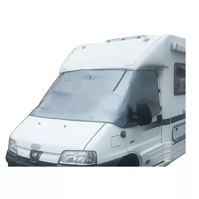 £114 • Buy Motorhome External Thermal Cab Screen Ducato Boxer 1994 - 2005 Windscreen Cover 