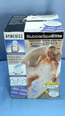 New HoMedics BubbleSpa Elite BMAT-5 Programmable Massaging Spa Bath Mat W/Remote • $79.99