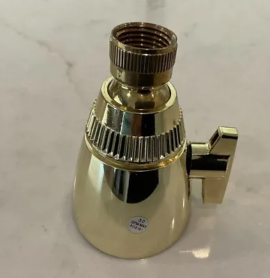 Speakman Solid Brass Multi Function Shower Head - Polished Brass • $28.50