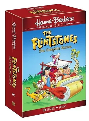 The Flintstones The Complete Series All 166 Episodes (DVD 20-Disc Box Set) • $27.79