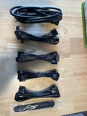 LOT: 2x SATA 1x Molex 1x Gpu Modular Power Cables For EVGA 500BQ/600BQ PSU • $26