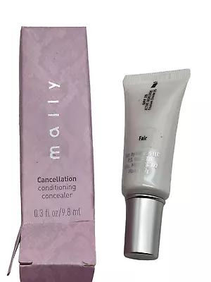 Mally Beauty Cancellation Conditioning Concealer FAIR 0.3 Oz SPF 25 New In Box • $8.99