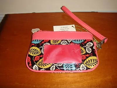 Vera Bradley Frill ID Wristlet Case Happy Snails • $34.03