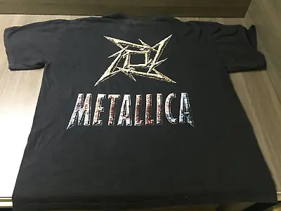 1996 Metallica LOAD Tour Shirt Sz XL Concert Vintage Ninja Star GIANT • $95