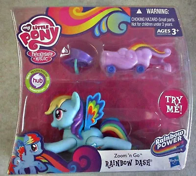 My Little Pony Zoom N Go Rainbow Dash Doll New! • $22.99