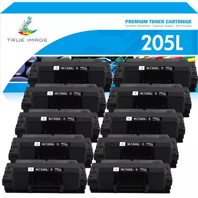 10-Pk/Pack MLT-D205L Toner For Samsung ML-3712ND 3712DW 3312ND SCX-4835 SCX-5639 • $198.88