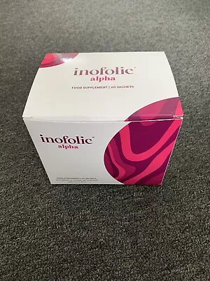 Inofolic Alpha PCOS Supplement  Women 60 Satchets 1 Box Hormone Balance 1 Months • £1.24