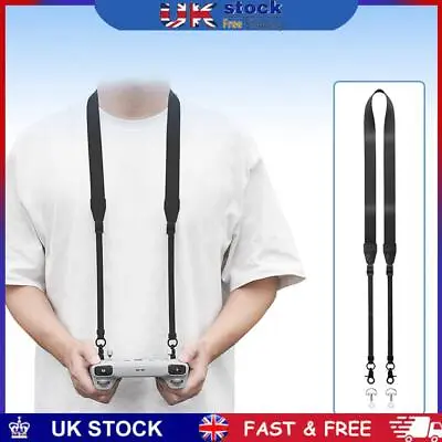Smart Controller Lanyard With Screws Neck Strap Adjustable For DJI RC/RC2/RC Pro • £8.49