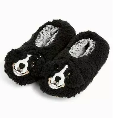 Vera Bradley Women's Fleece Slippers Best In Show Dog Cozy Life L 9/10 NWT • $29.59