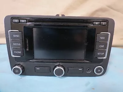 ✅ 13 14 15 16 17 VW Jetta Info GPS TV Navigation AM FM CD Display OEM 5C0035274B • $189.99