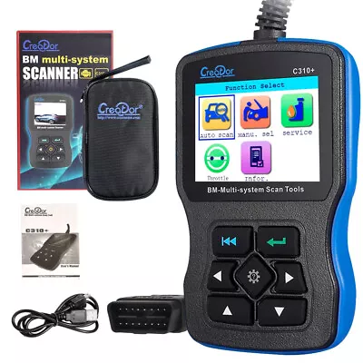 Creator C310+ OBD2 Scanner Code Reader For BMW/Mini Diagnostic Tool Multi System • $49.95