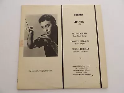 Musical Heritage Society - Debussy Pergolesi Flagello - 12  NM Vinyl LP • $9.99