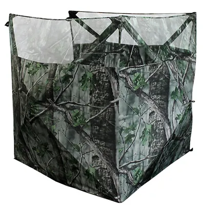 Savage Island Pop-Up 3 Sided Camo Hide Net Hunting Blind Camouflage • £39.99