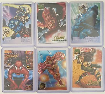 UPDATED 1995 MARVEL X-MEN Trading Card Singles Complete Your Set! Inserts Holos • $69.99