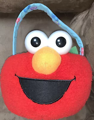 Elmo Easter Basket Plush Seseme Street Super Cute !! Rare • $39.99