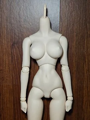 Volks Dollfie Dream DDIII Base Body Large Bust Flesh Skin Tone Damaged As Is • $200