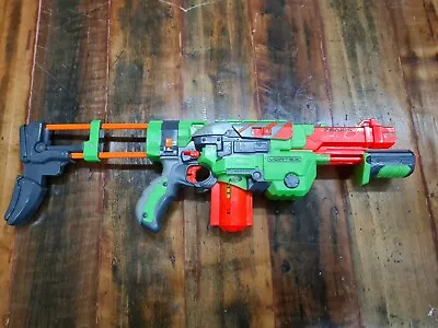 Nerf Vortex Praxis With Stock Magazine & Nerf Disks 2011 Discontinued Unit Rare • $75