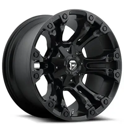 (4) 17x9 Fuel Wheels D560 Vapor Matte Black Off Road Rims (B45) • $1244