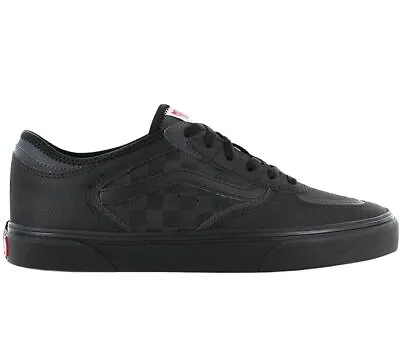 Vans Rowley Classic Men's Sneaker Black VN0A4BTTORL Leisure Shoes Skate Shoe • £73.27