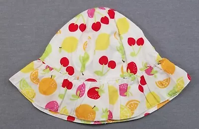 Baby Girl Nwot Gymboree 3-6 Month Spring Berry Sweet Ruffle Brim Hat • $8.99