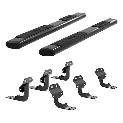 Aries 6in Black Oval Nerf Bars Side Steps Fits Select Ford SuperCrew Cab • $491.69