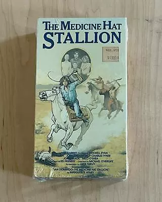 MEDICINE HAT STALLION (1977) Sealed VHS Vestron Holo Seal TV Movie Western Drama • $16