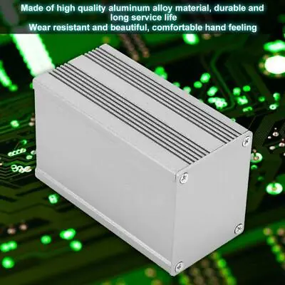 Printed Circuit Board Instrument Aluminum Box Electronic Project Enclosure Case • £9.37
