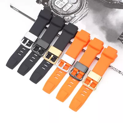 Silicone Watch Strap Fit For PROTREK Series Casio PRW2500/PRW3500/PRW5000 Band • $12.97