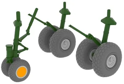 Eduard 648132 1/48 Aircraft- B29 Wheels For RVL (Photo-Etch & Resin) • $11.99