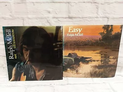 2 X Ralph McTell LP Albums: 'Not Till Tomorrow' & 'Easy' (1970s) (WH) (42062) • £4.99