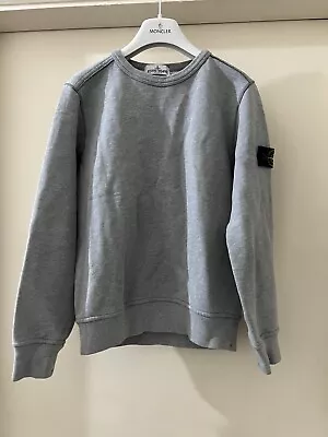 £19.99 • Buy Stone Island Genuine Boys Grey Junior Jumper..AGE 10”Mens.Coat.jacket.jeans