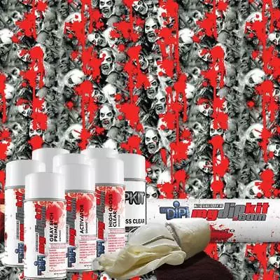 Hydro Dipping Water Transfer Printing Hydrographic Dip Kit Zombie Vampire DD-630 • $68.99