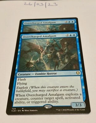£0.45 • Buy Magic The Gathering MTG Overcharged Amalgam X2 Rare Cards NM/M Baldur's Gate