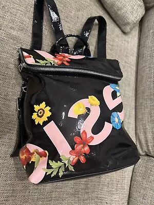 NEW Desigual Multi Coloured Flowers Bag Backpack • $65