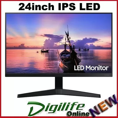 SAMSUNG 24  T35F Full HD IPS LED MONITOR HDMI/VGA/75HZ LF24T350FHEXXY • $145