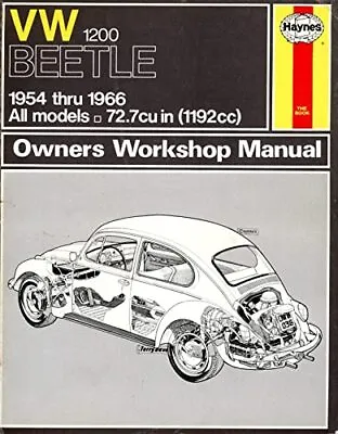 VW 1200 Beetle 1954-77 Owner's Workshop Manual By Stead D. H. Hardback Book The • $25.14