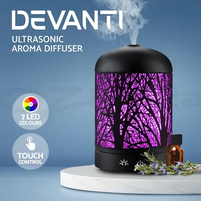 $36.95 • Buy Devanti Aromatherapy Diffuser Aroma Essential Oil Diffuser Ultrasonic Humidifier