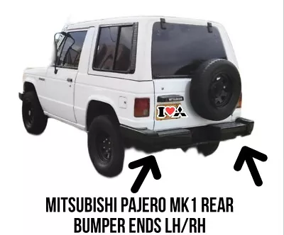 Mitsubishi Pajero Mk1 90 Rear  Bumper Ends X2 • $125